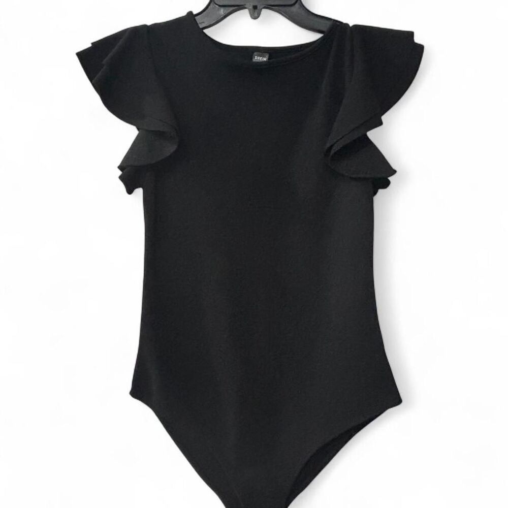 Shein Women's Black Bodysuit